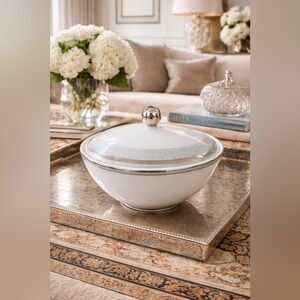 Jasper Conran Platinum Covered Sugar Bowl – Wedgwood